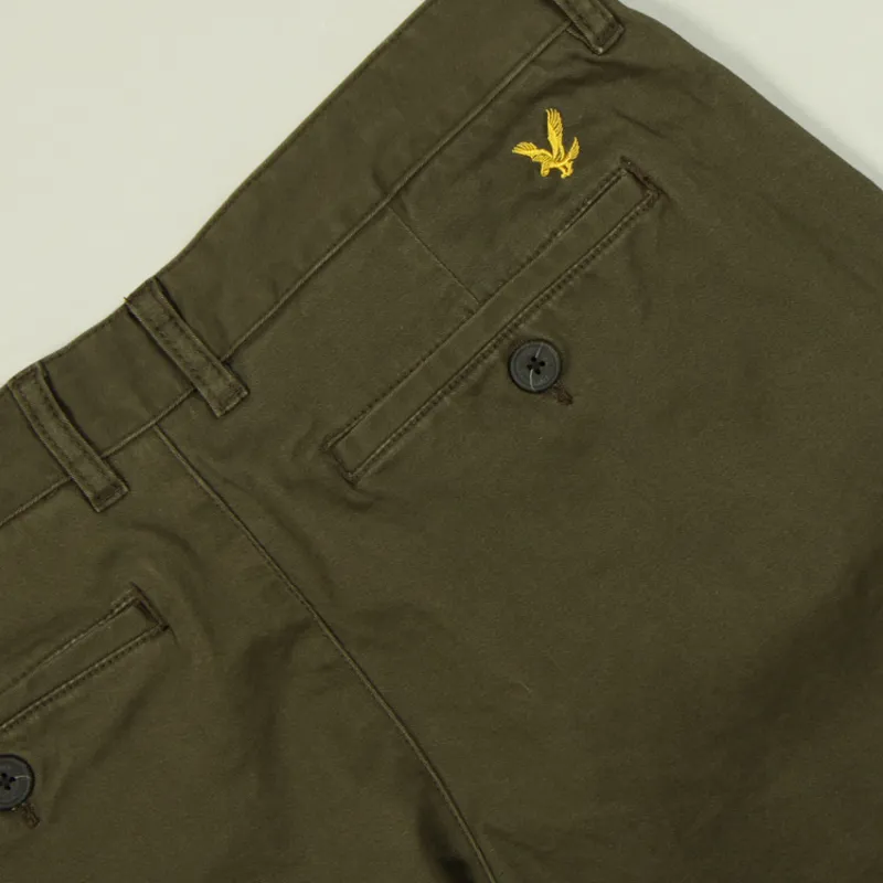 Lyle and Scott Chino Short - Olive-3